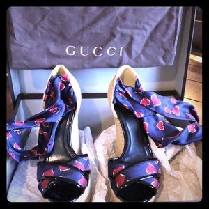 Gucci wedge heels